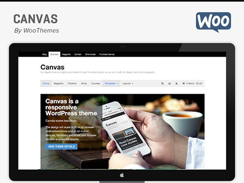 [Download] Canvas v5.12.0 – Woothemes WordPress Theme