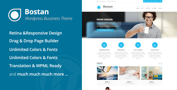 Download Free Bostan Business v5.540 – Business Theme