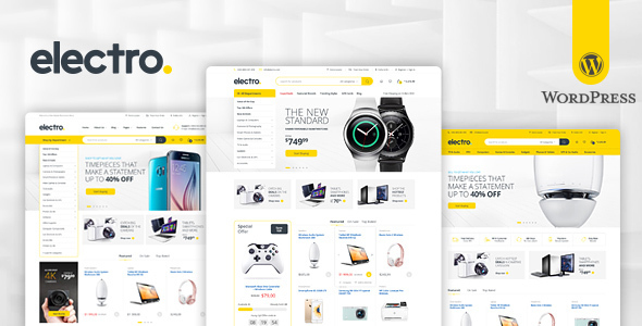 Download Free Electro v2.0.4 – Electronics Store WooCommerce Theme