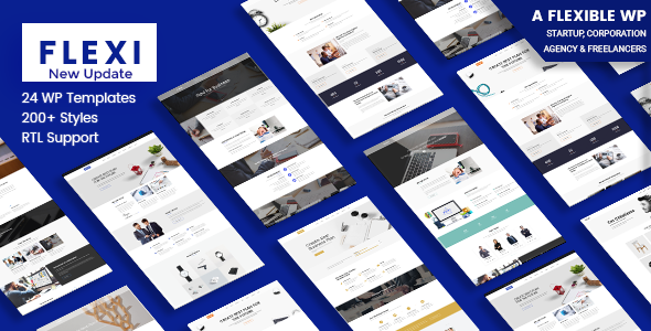 Download Free Flexi v2.8 – Flexible WordPress Theme