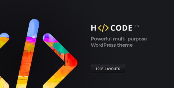 Download Free H-Code v1.9.3 – Responsive & Multipurpose WordPress Theme