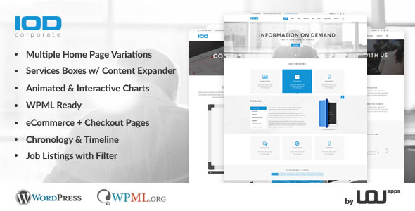 Download Free IOD v1.63 – Corporate, Business, Finance Theme