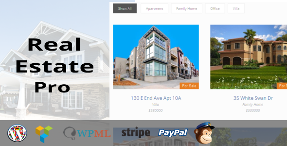 Download Free Real Estate Pro v1.4.3 – WordPress Plugin