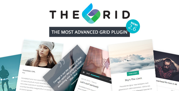 Download Free The Grid v2.6.1.7 – Responsive WordPress Grid Plugin