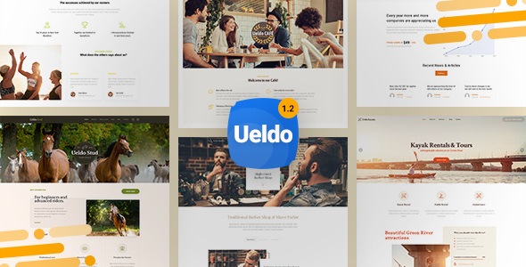 Download Free Ueldo v1.2.7 – Responsive Multi-Purpose WordPress theme