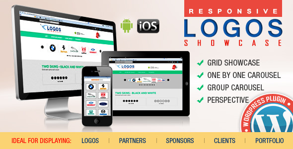 Download Free WordPress Logos Showcase v1.3.1 – Grid and Carousel