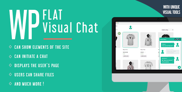 Download Free WP Flat Visual Chat v5.370