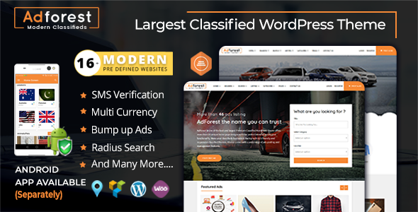 Download Free AdForest v3.3.1 – Classified Ads WordPress Theme Download Free AdForest v3.3.1 – Classified Ads WordPress Theme