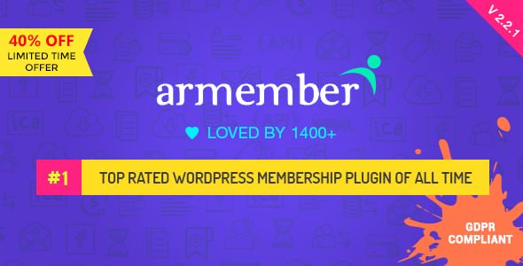 Download Free ARMember v2.2.1 – WordPress Membership Plugin Download Free ARMember v2.2.1 – WordPress Membership Plugin