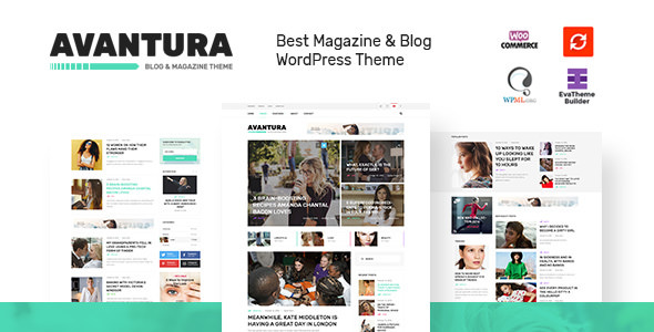 Download Free Avantura v1.4 – Magazine & Blog WordPress Theme