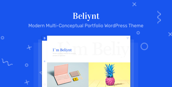 Download Free Beliynt Lite – Modern Multi-Conceptual Portfolio Theme