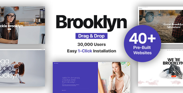 Download Free Brooklyn v4.7.1 – Creative Multi-Purpose WordPress Theme