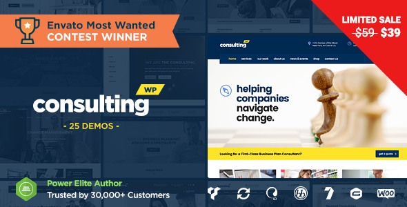 Download Free Consulting v4.1.3 – Business, Finance WordPress Theme