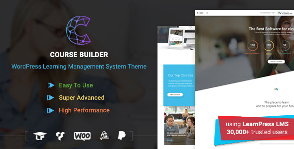 Download Free Course Builder v2.1.9 – LMS Theme for Online Courses