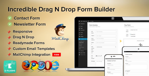 Download Free Incredible Contact Form with MailChimp v1.0.3