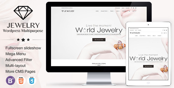Download Free Jewelry v3.0.1 – Responsive WordPress Theme Download Free Jewelry v3.0.1 – Responsive WordPress Theme