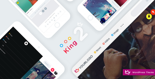 Download Free King v2.2 – WordPress Viral Theme