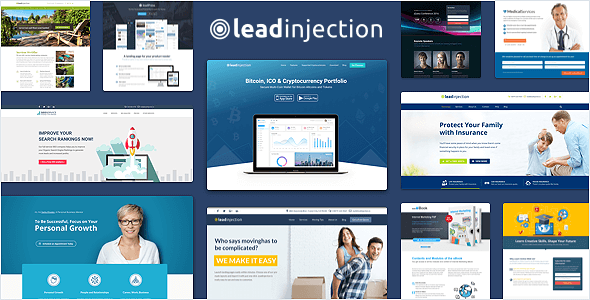 Download Free Leadinjection v2.2.6 – Landing Page Theme