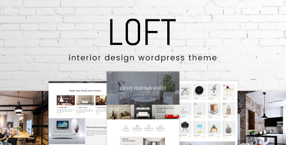 Download Free Loft v1.0.4 – Interior Design WordPress Theme