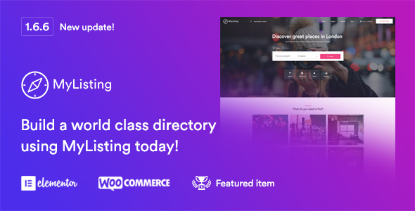 Download Free MyListing v1.6.6 – Directory & Listing WordPress Theme