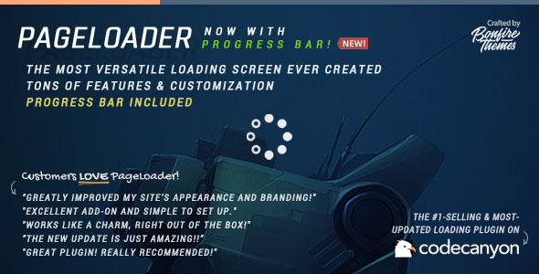 Download Free PageLoader v3.2 – Loading Screen and Progress Bar
