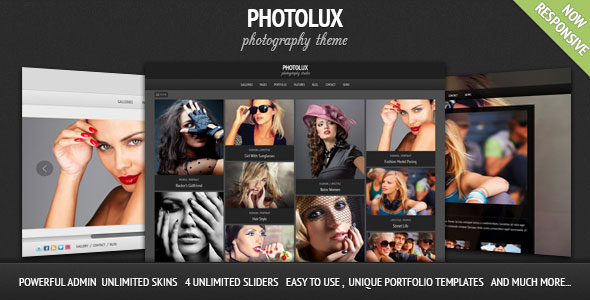 Download Free Photolux v2.3.8 – Photography Portfolio WordPress Theme