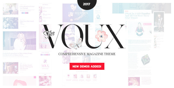 Download Free The Voux v4.5.3.1 – A Comprehensive Magazine Theme