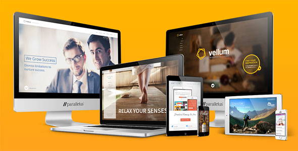Download Free Vellum v1.7.23 – Responsive WordPress Theme