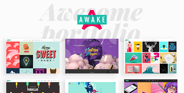 Download Free Awake v1.3 – A Vibrant and Fresh Portfolio Theme