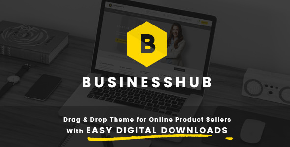 Download Free Business Hub v1.1.2 – Responsive Theme For Online Business