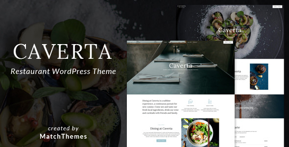 Download Free Caverta – Fine Dining Restaurant WordPress Theme