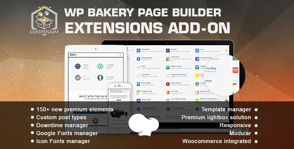 Download Free Composium v5.3.5 – WP Bakery Page Builder Addon