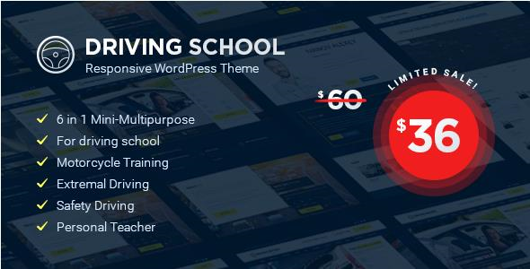 Download Free Driving School v1.1.1 – WordPress Theme Download Free Driving School v1.1.1 – WordPress Theme
