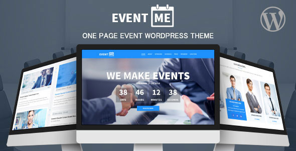 Download Free EventMe v2.5.8 – Event Landing WordPress Theme