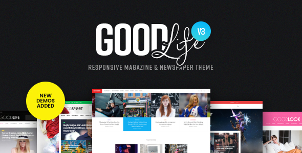 Download Free GoodLife v3.2.8 – Responsive Magazine Theme