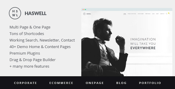 Download Free Haswell v2.0.6 – Multipurpose One & Multi Page WP Theme