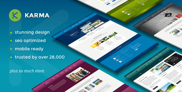 Download Free Karma v4.9.6 – Responsive WordPress Theme
