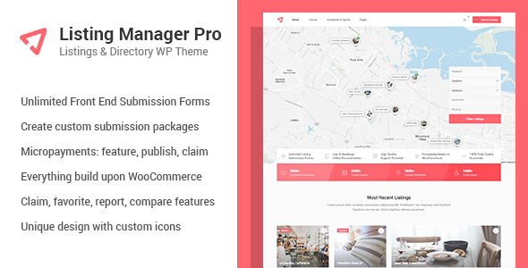 Download Free Listing Manager Pro v1.0.9 – Directory Theme for WooCommerce