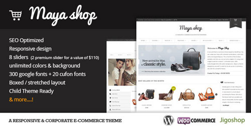 Download Free MayaShop v3.4.0 – A Flexible Responsive e-Commerce Theme