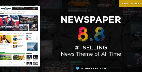 Download Free Newspaper v8.8 – WordPress News Theme