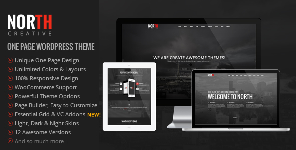 Download Free North v3.99.2 – One Page Parallax WordPress Theme Download Free North v3.99.2 – One Page Parallax WordPress Theme