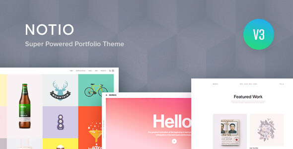 Download Free Notio v3.2.6.2 – Deluxe Portfolio Theme