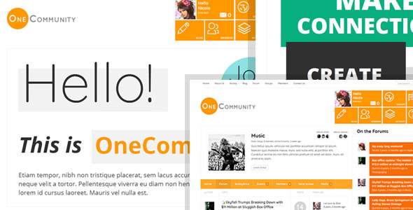 Download Free OneCommunity v2.1.2 – BuddyPress Community LMS Theme