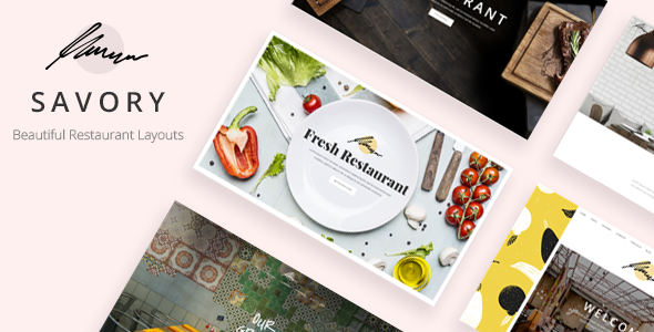 Download Free Savory v1.3 – A Beautiful Restaurant WordPress Theme Download Free Savory v1.3 – A Beautiful Restaurant WordPress Theme