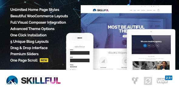 Download Free Skillful v2.4.3.1 – Responsive Multi-Purpose Theme