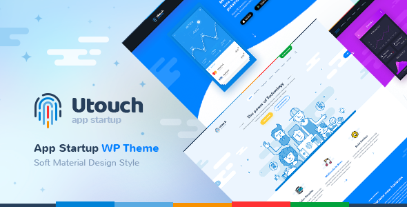 Download Free Utouch v2.0 – Startup Business and Digital Technology