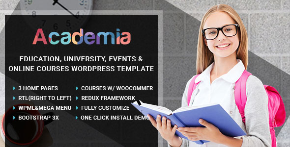 Download Free Academia v2.1 – Education Center WordPress Theme Download Free Academia v2.1 – Education Center WordPress Theme