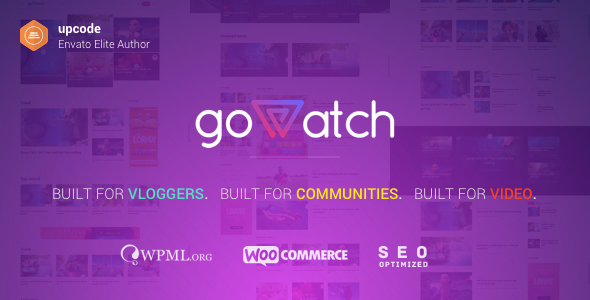 Download Free goWatch v1.0.3 – Video Community & Sharing Theme Download Free goWatch v1.0.3 – Video Community & Sharing Theme