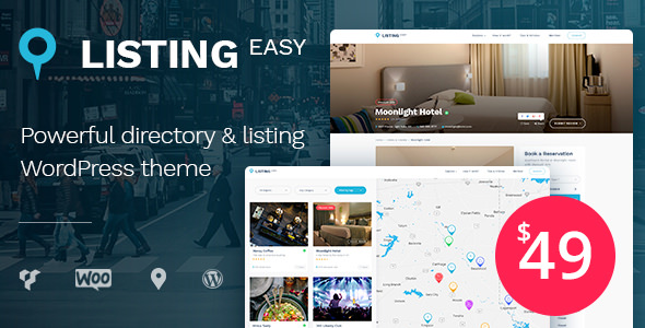 Download Free ListingEasy v1.2.8.6 – Directory WordPress Theme