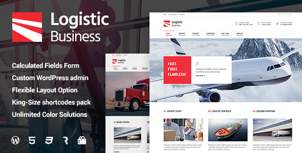 Download Free Logistic Business v1.0.8 – Transport & Trucking Logistics Theme